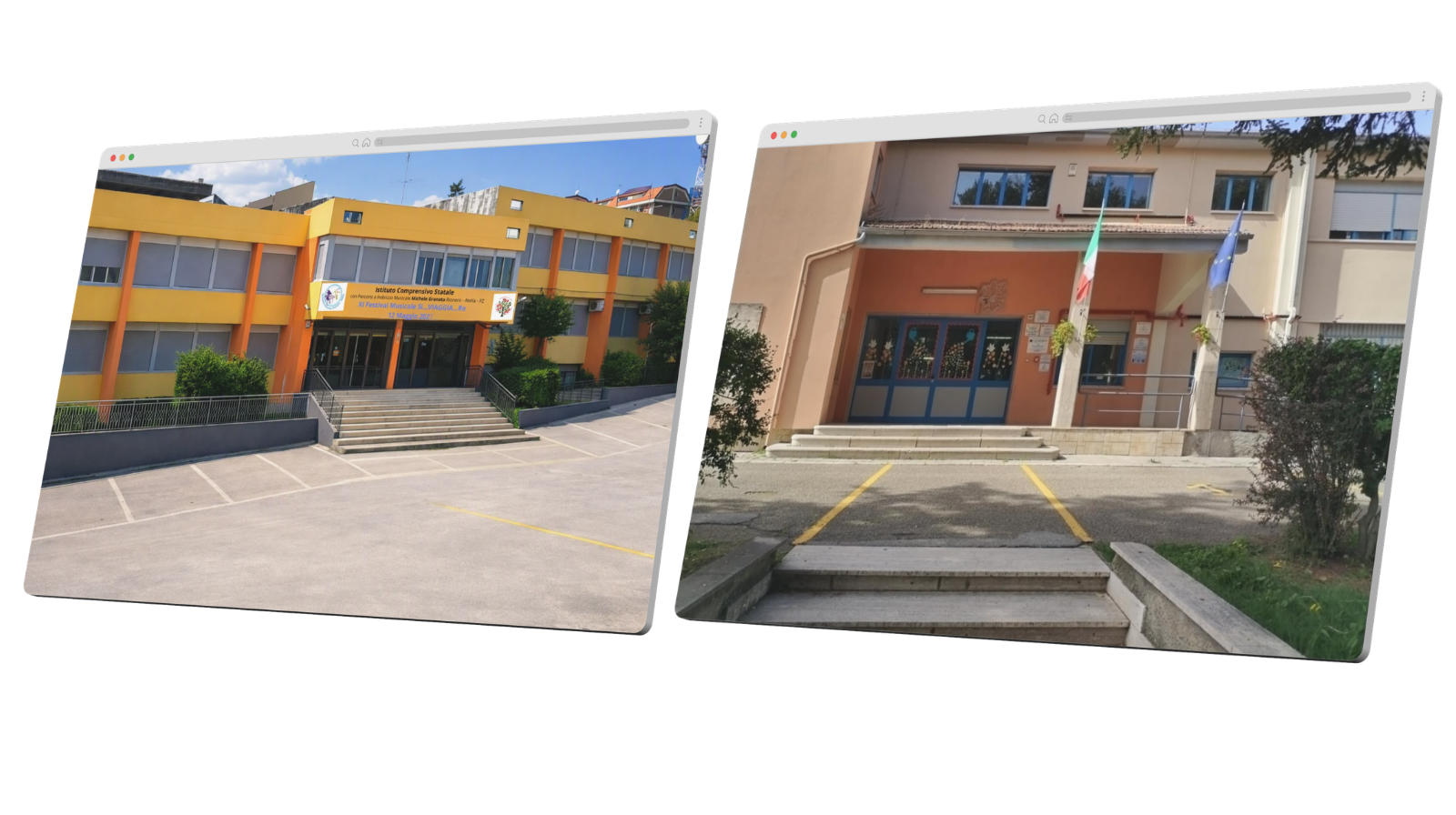 Le sedi scolastiche dell’I.C. Michele Granata